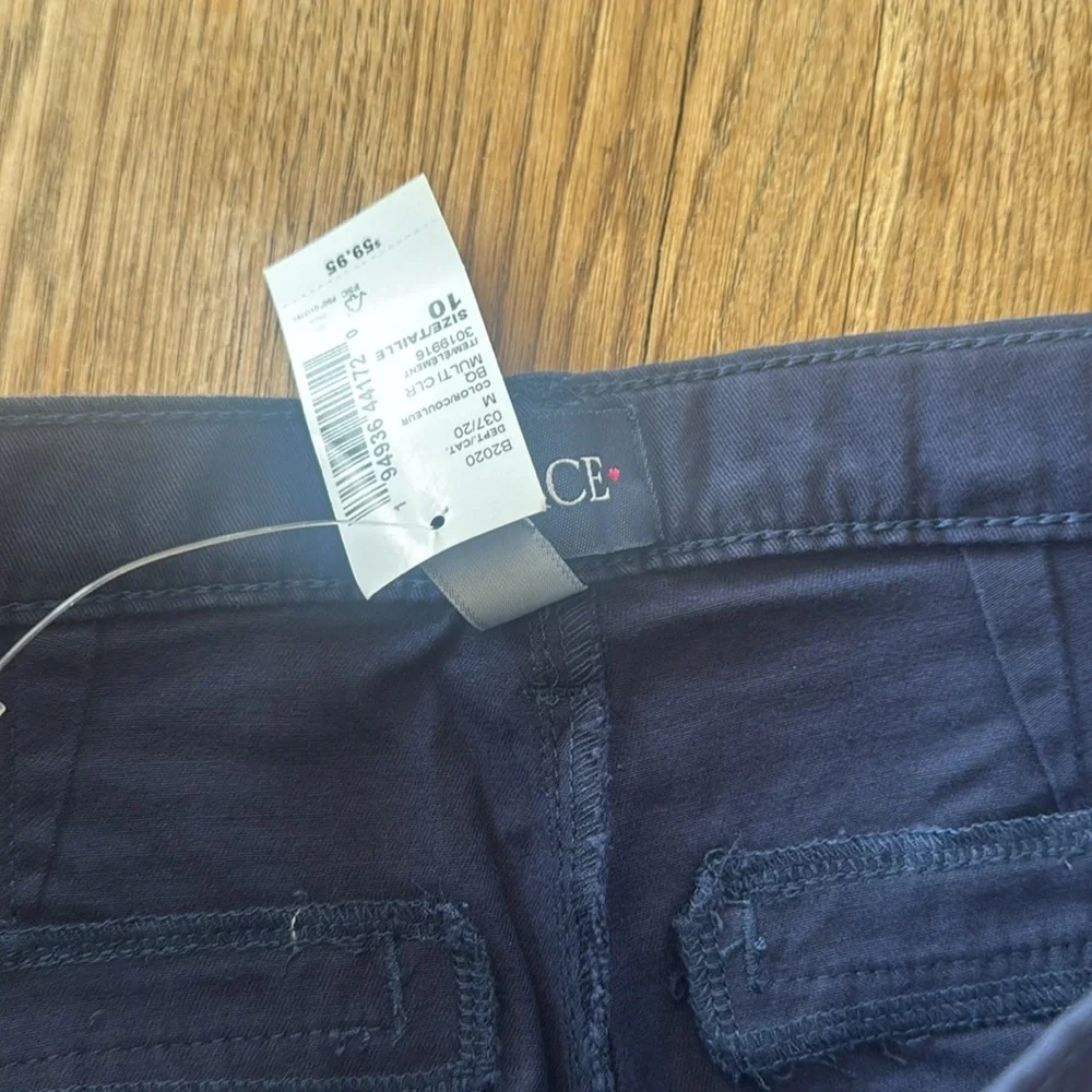 Childrens Place lot of 2 New Stylish Beige and Navy Stretch Pants